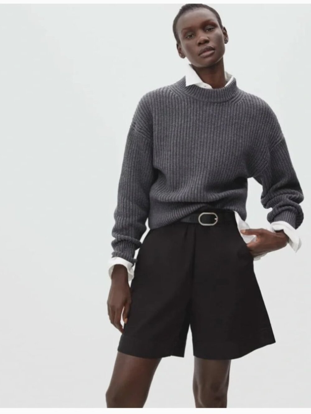 Everlane The Texture Cotton Crew